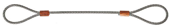Wire Rope Sling with Soft Eye Loops